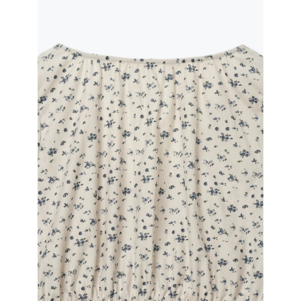 【WEB限定】花柄Wリボンカーディガン21