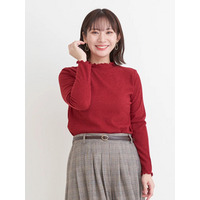 プチハイネックメロートップス
