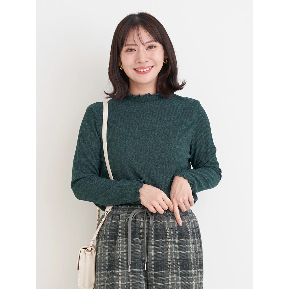 プチハイネックメロートップス19