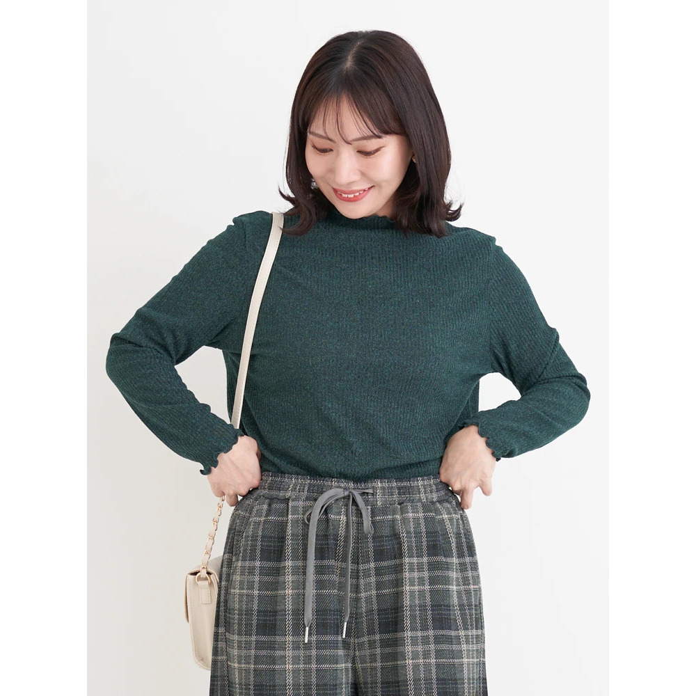 プチハイネックメロートップス21