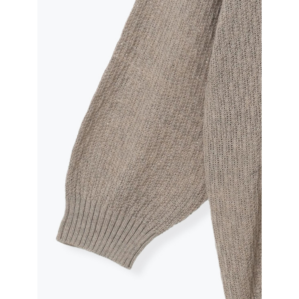 配色ニットプルオーバー24