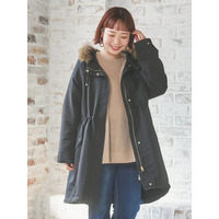 裏ボアモッズコート