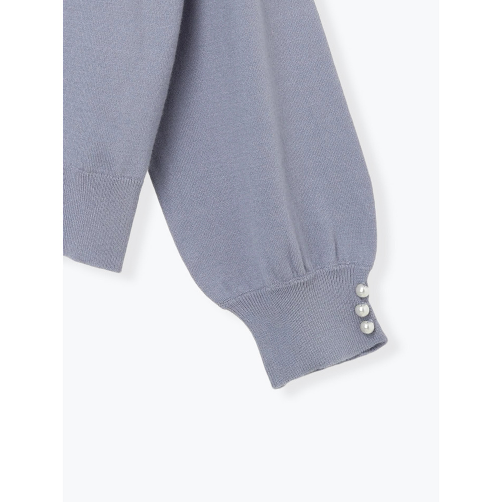 襟リボンニットトップス29