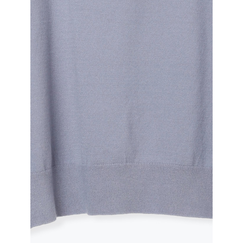 襟リボンニットトップス30