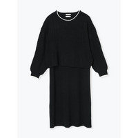 [SET]ニットトップス×ノースリワンピース