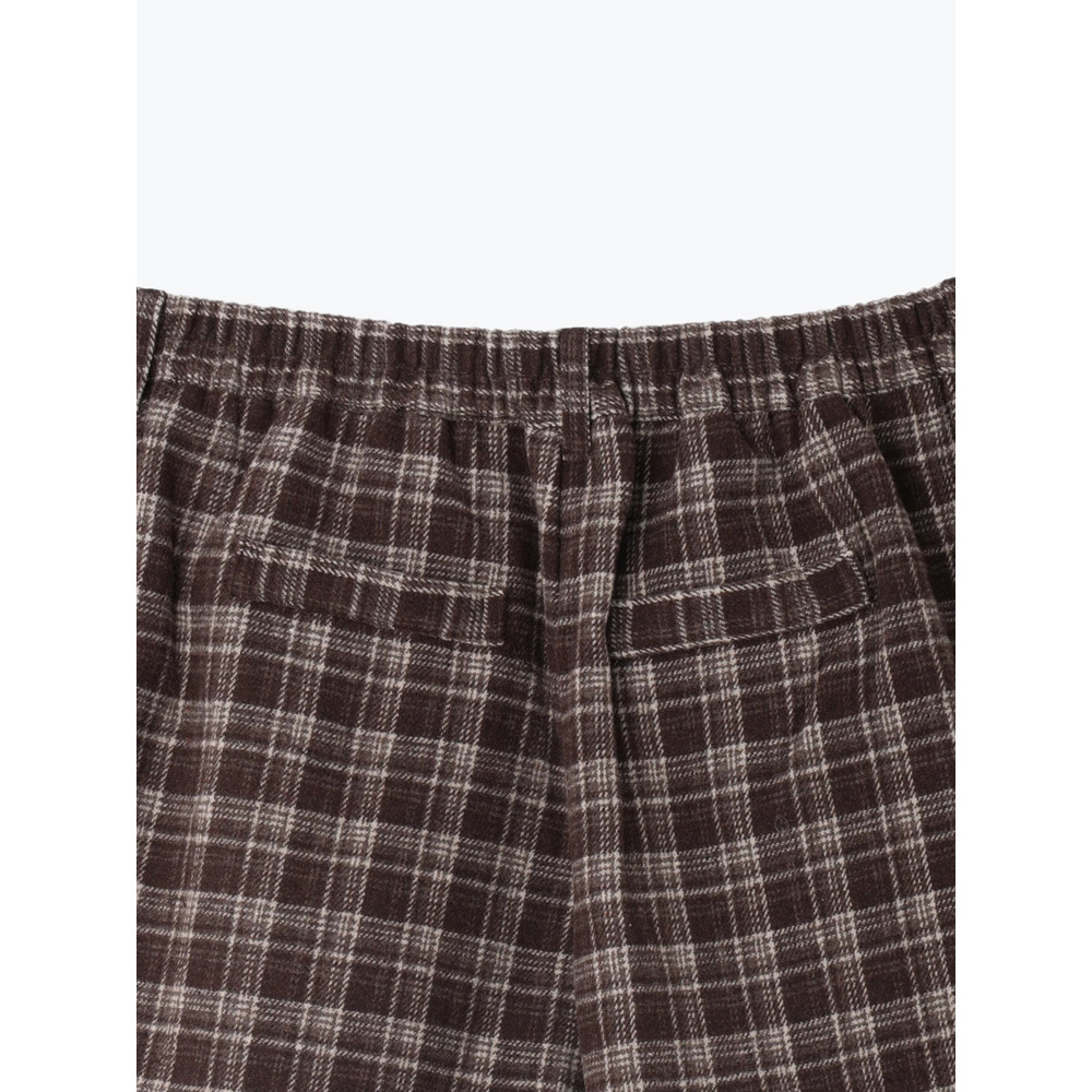 起毛チェック柄ショートパンツ28