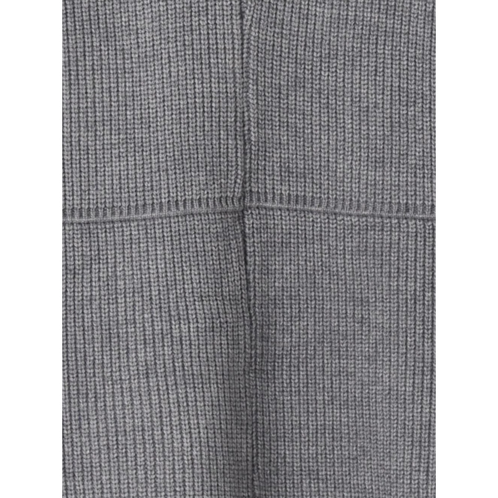 デニム切り替えフード付きニットカーディガン26