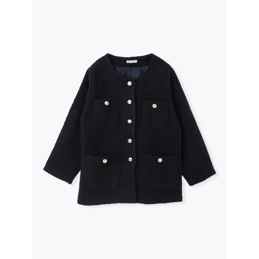 プードルノーカラーコート25