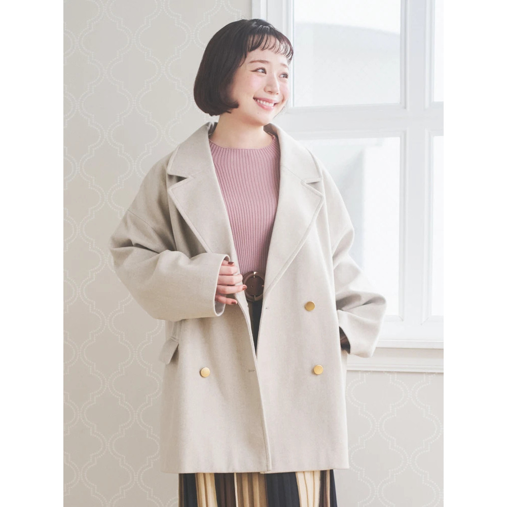 WブレストPコート1