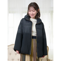 クラシカルツイードダウンジャケット