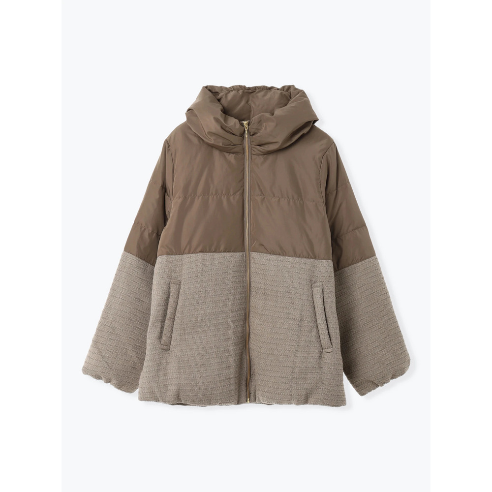 クラシカルツイードダウンジャケット30