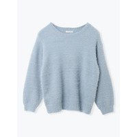 フェザーラメニットトップス