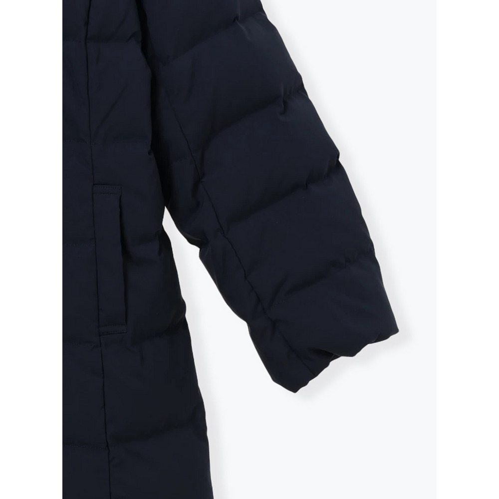 フェイクファーフードロングダウン25