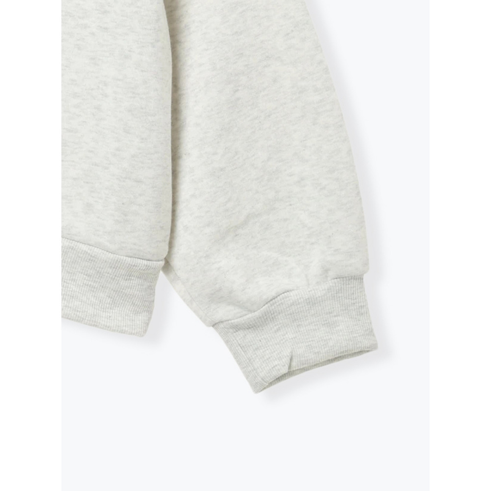 サークル刺繍ロゴ裏起毛トップス23