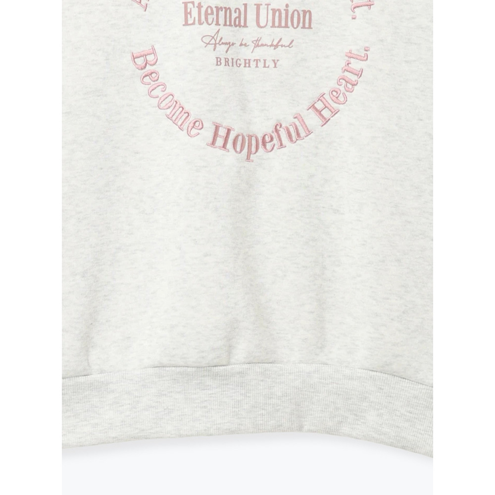 サークル刺繍ロゴ裏起毛トップス24