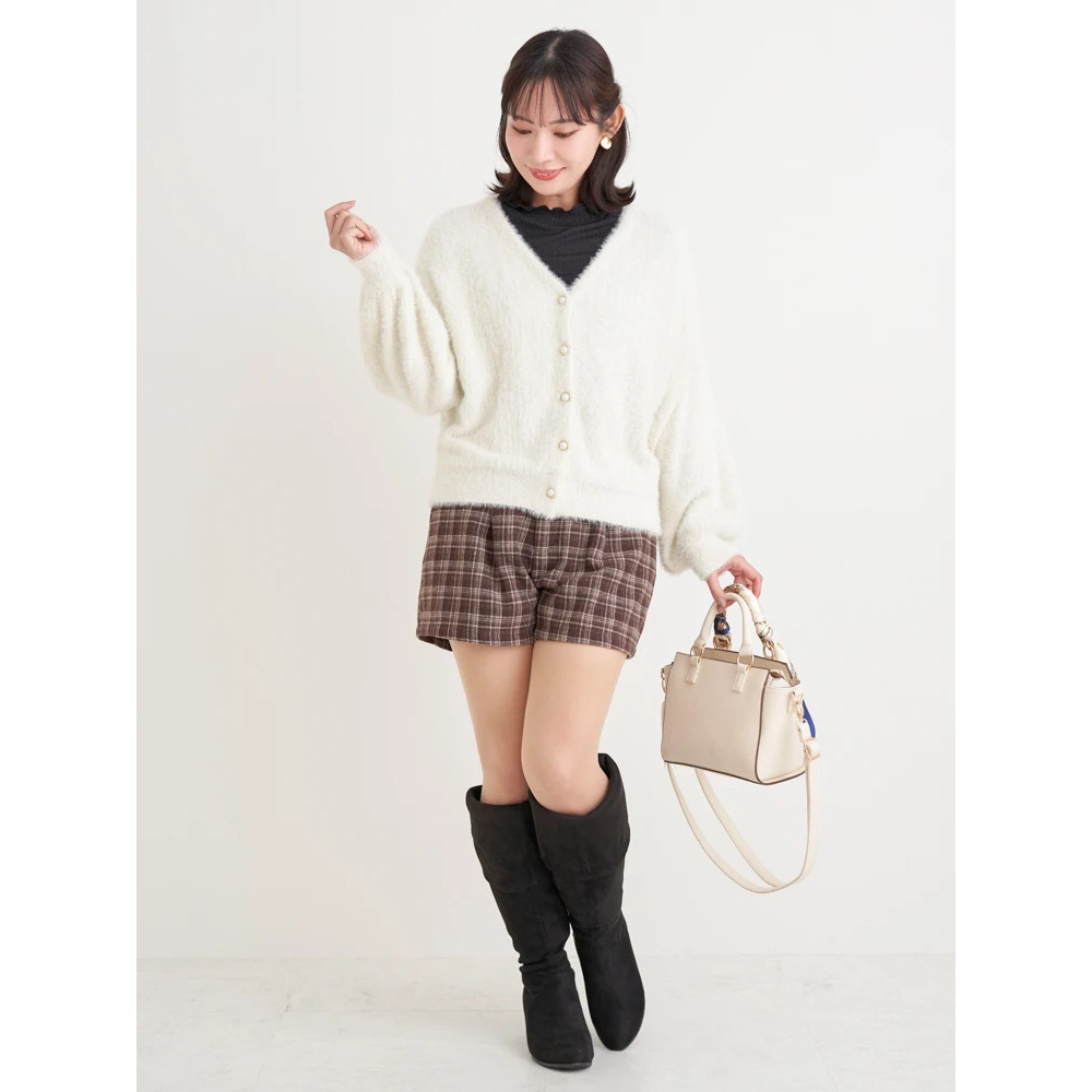 【la farfa SHOES/ラ・ファーファシューズ】2WAYスエードニーハイブーツ12