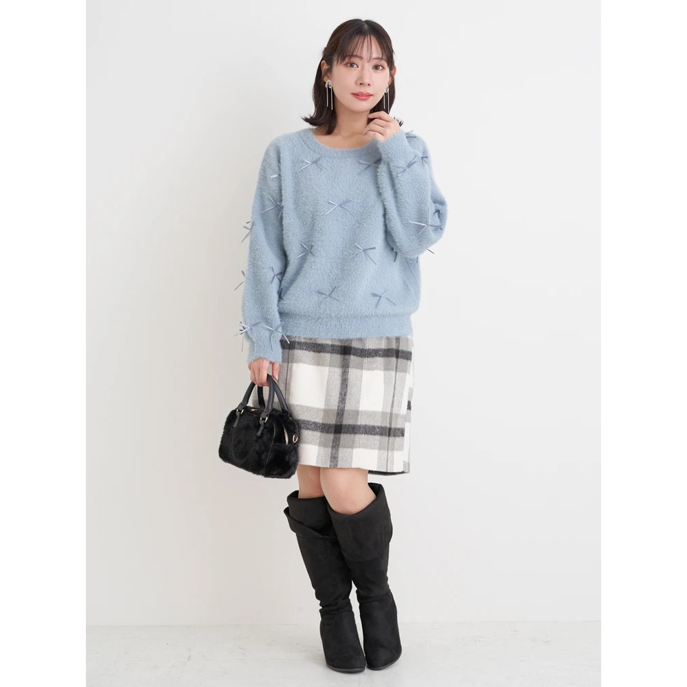 【la farfa SHOES/ラ・ファーファシューズ】2WAYスエードニーハイブーツ16