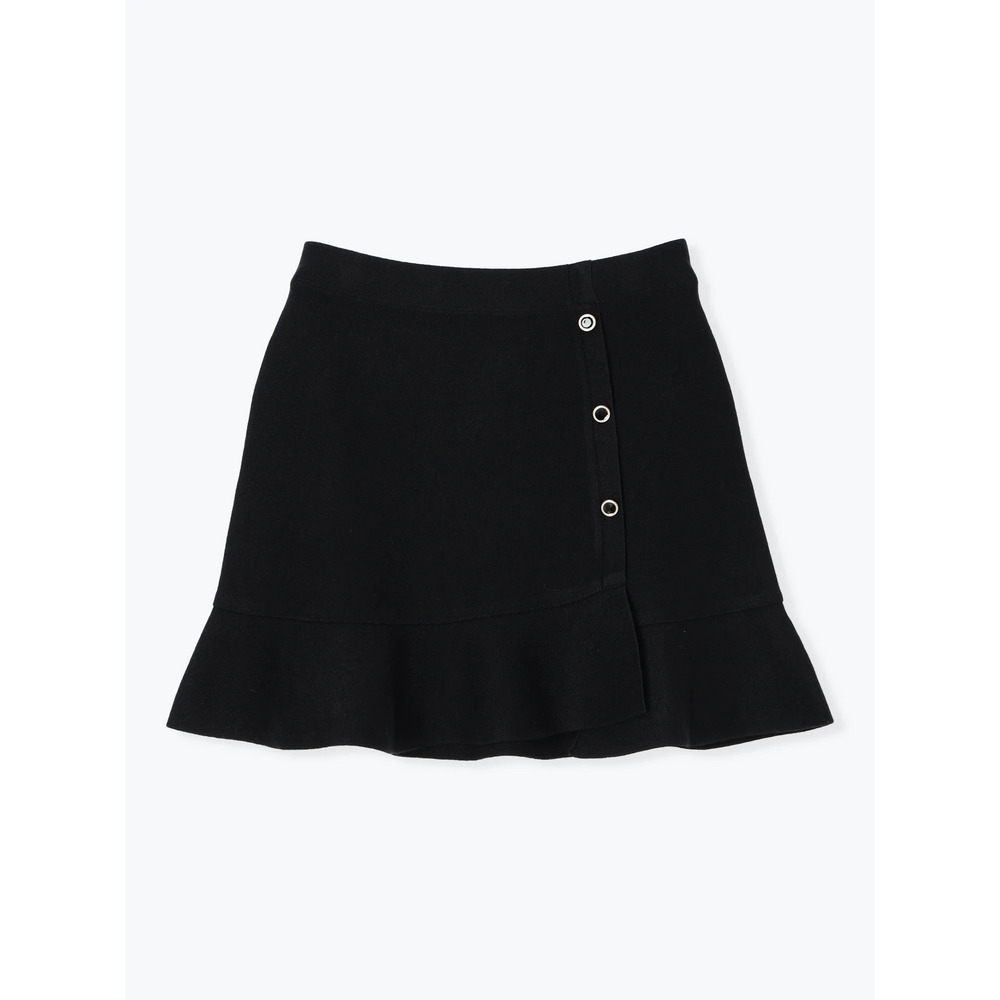 裾フリルニットスカート(無地・チェック柄)21