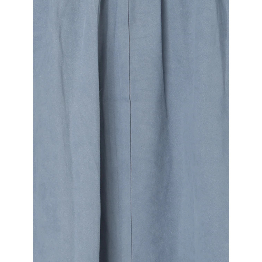 パールボタンフレア膝丈スカート28