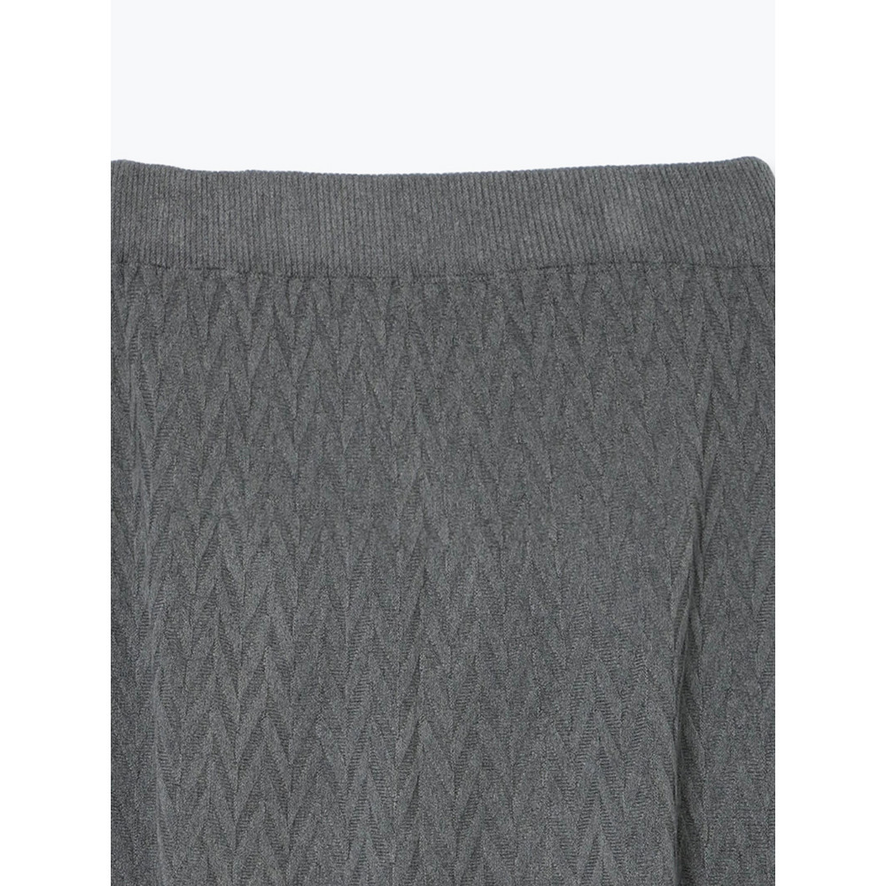 幾何学柄ニットスカート24