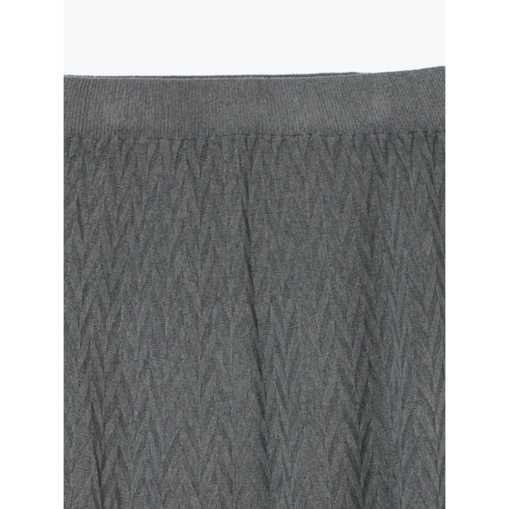 幾何学柄ニットスカート27