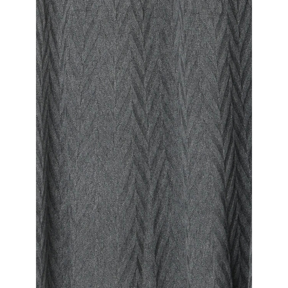 幾何学柄ニットスカート28