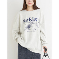 裏起毛レモン刺繍トップス