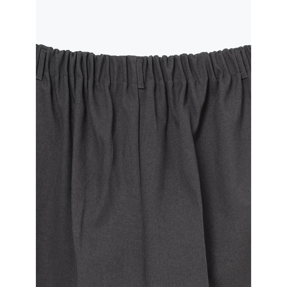 裏起毛タックツイルワイドパンツ27