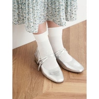 【la farfa SHOES/ラ・ファーファシューズ】[2WAY]スクエアメリージェーンパンプス