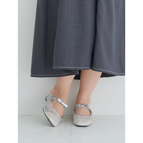 【la farfa SHOES/ラ・ファーファシューズ】2WAYチュールミュール【アリノマ/Alinoma】 【la farfa SHOES/ラ・ファーファシューズ】2WAYチュールミュール【アリノマ/Alinoma】