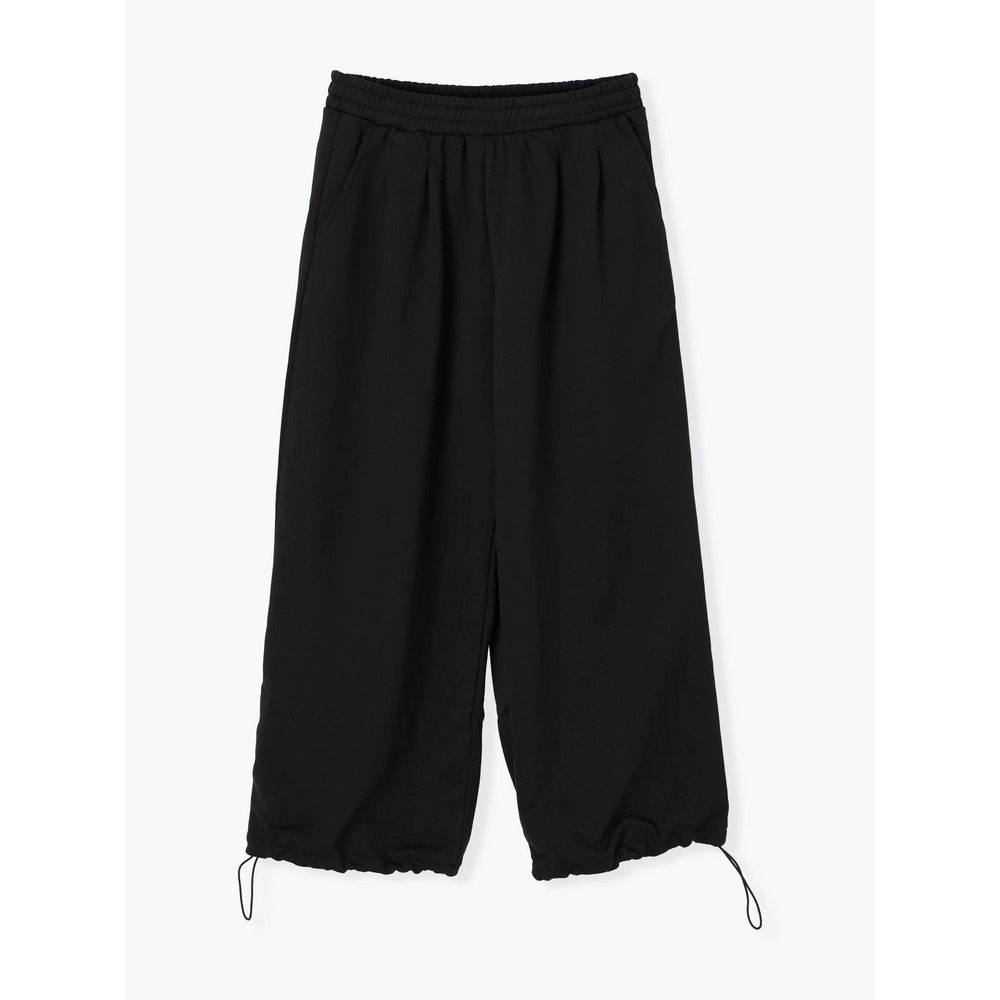 裾ドロストスウェットワイドパンツ17