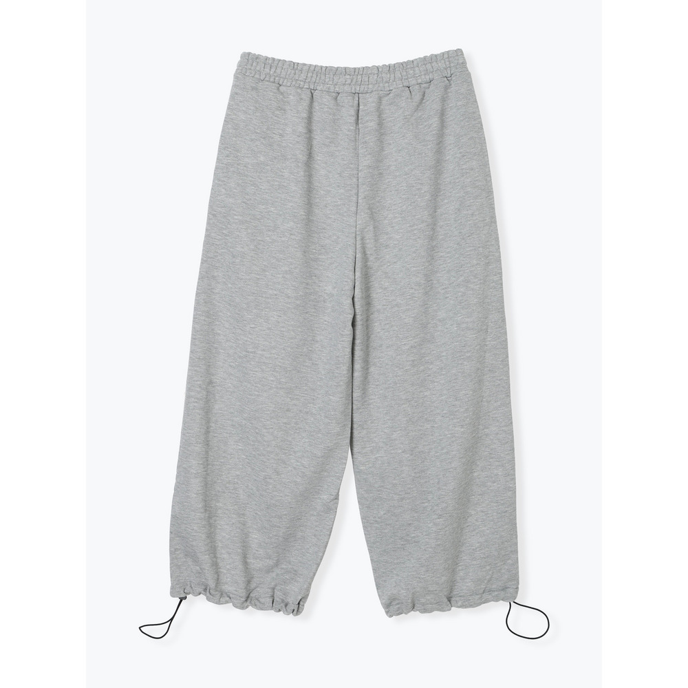 裾ドロストスウェットワイドパンツ19