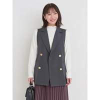 Wボタンベスト