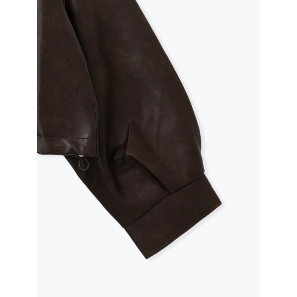 フェイクレザーZIPブルゾン18