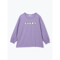 オバケ刺繍ロングTシャツ