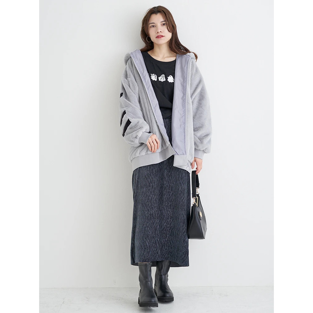 オバケ刺繍ロングTシャツ12