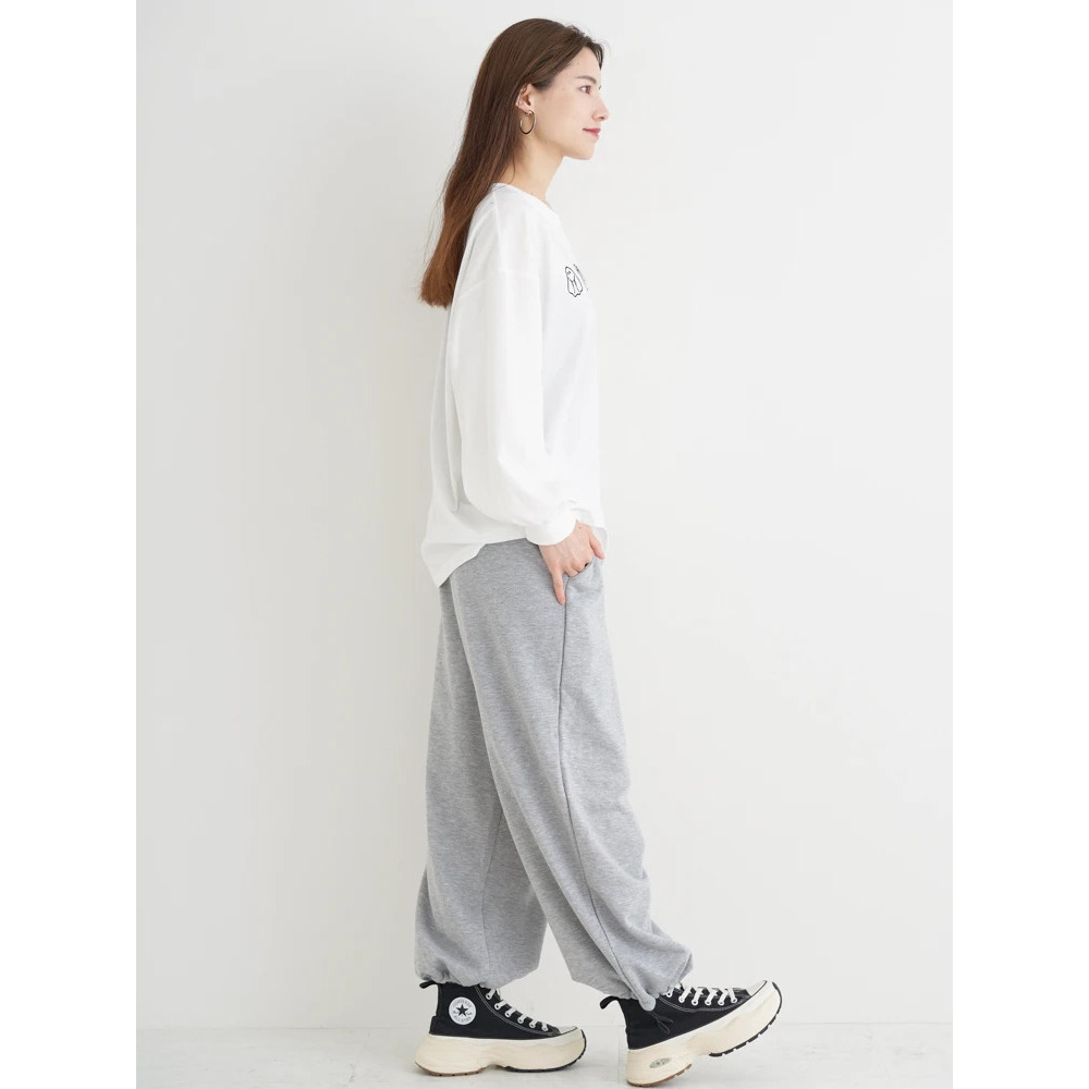 オバケ刺繍ロングTシャツ20