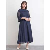 レースプチハイネックワンピース