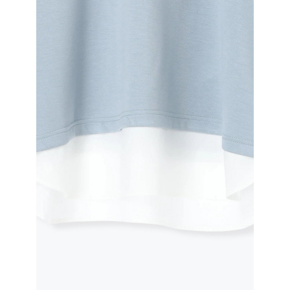 シルキーダンボールシャツレイヤード風プルオーバー29