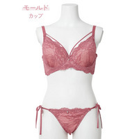 【脇高】[D85-I95］ストリングブラ＆ショーツ(モールドカップ)