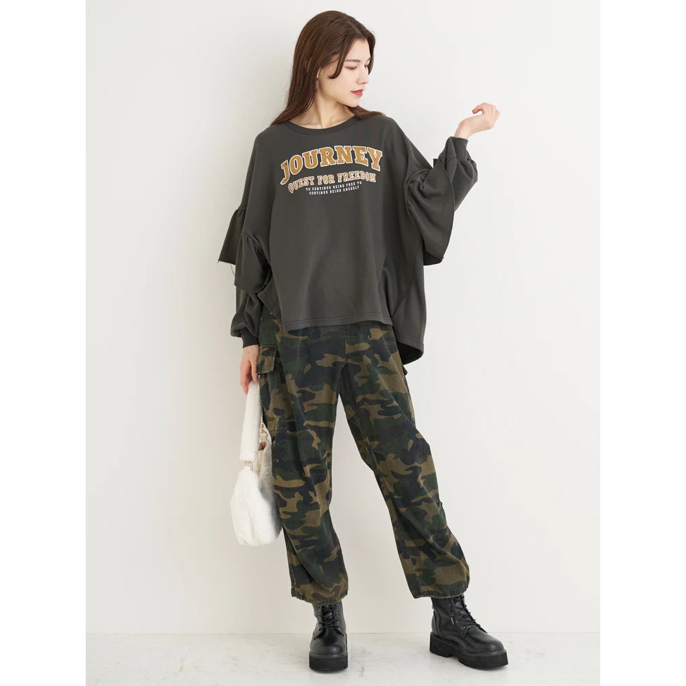 カーゴパンツ(デニム・迷彩柄)10