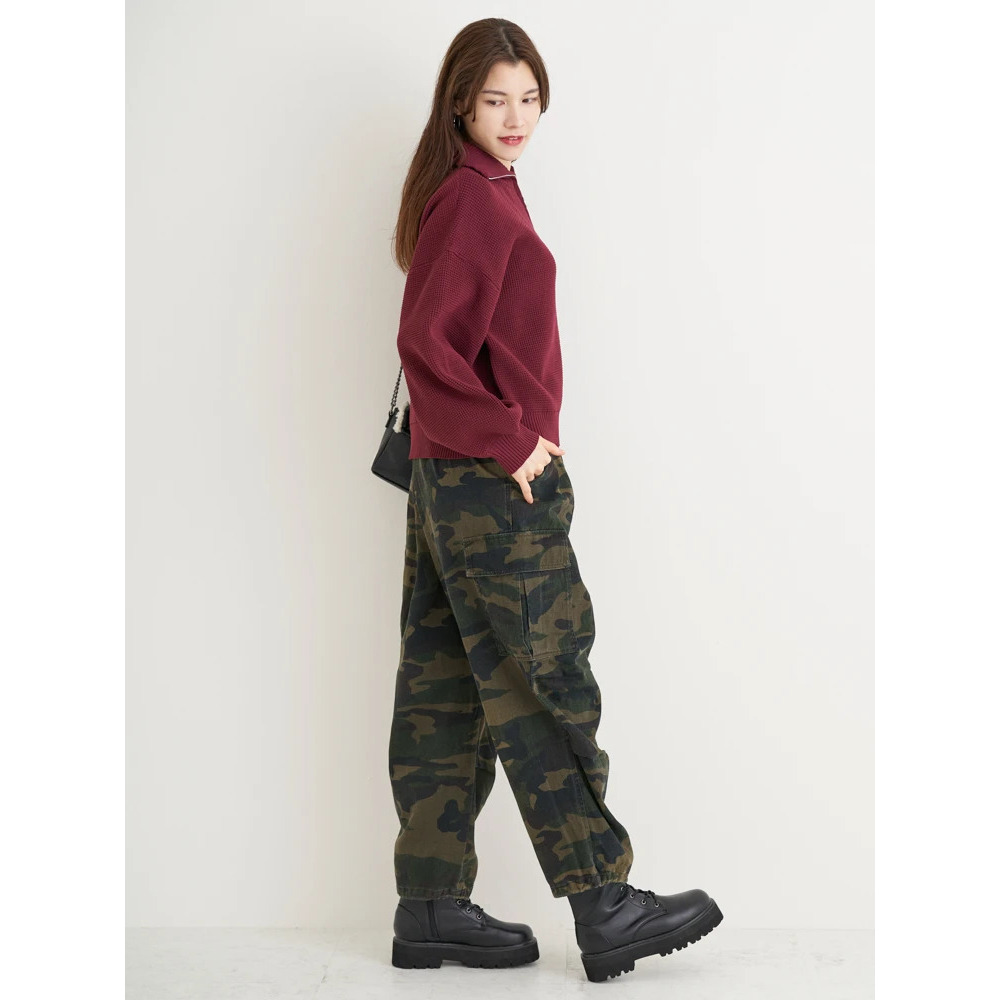 カーゴパンツ(デニム・迷彩柄)8