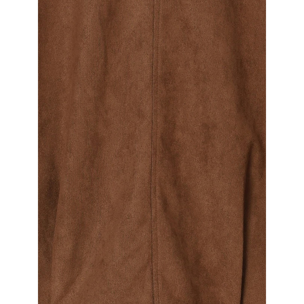 【WEB限定】フェイクレザー襟スエードポンチジャケット26