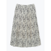 ダルメシアン柄プリーツスカート