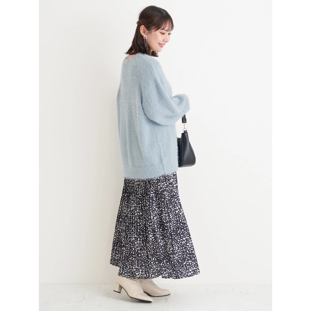 ダルメシアン柄プリーツスカート10