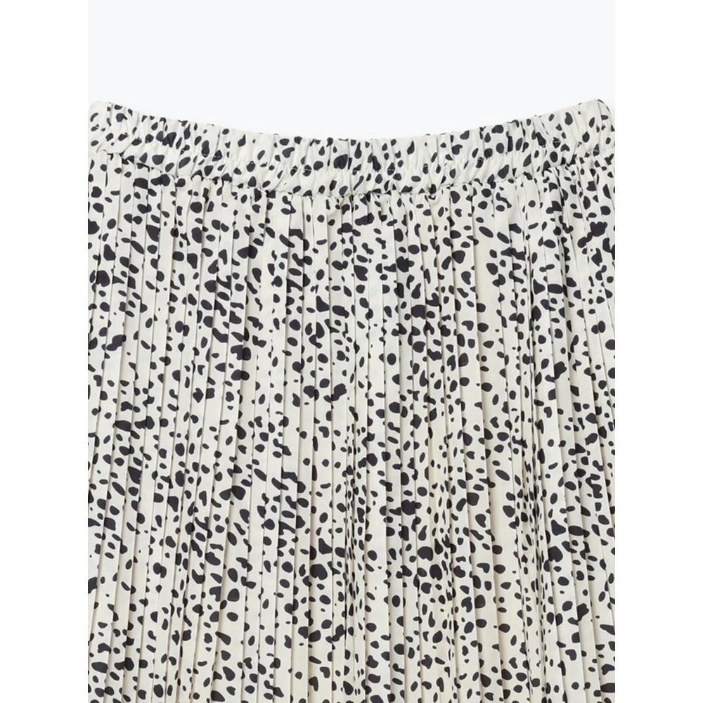 ダルメシアン柄プリーツスカート25