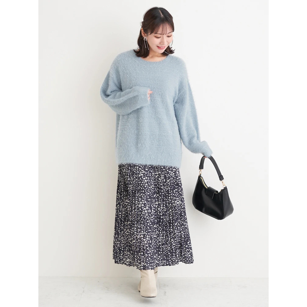 ダルメシアン柄プリーツスカート8