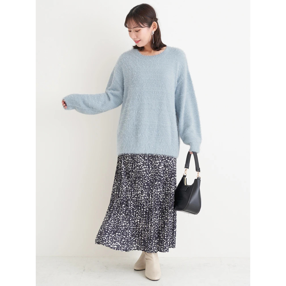 ダルメシアン柄プリーツスカート9