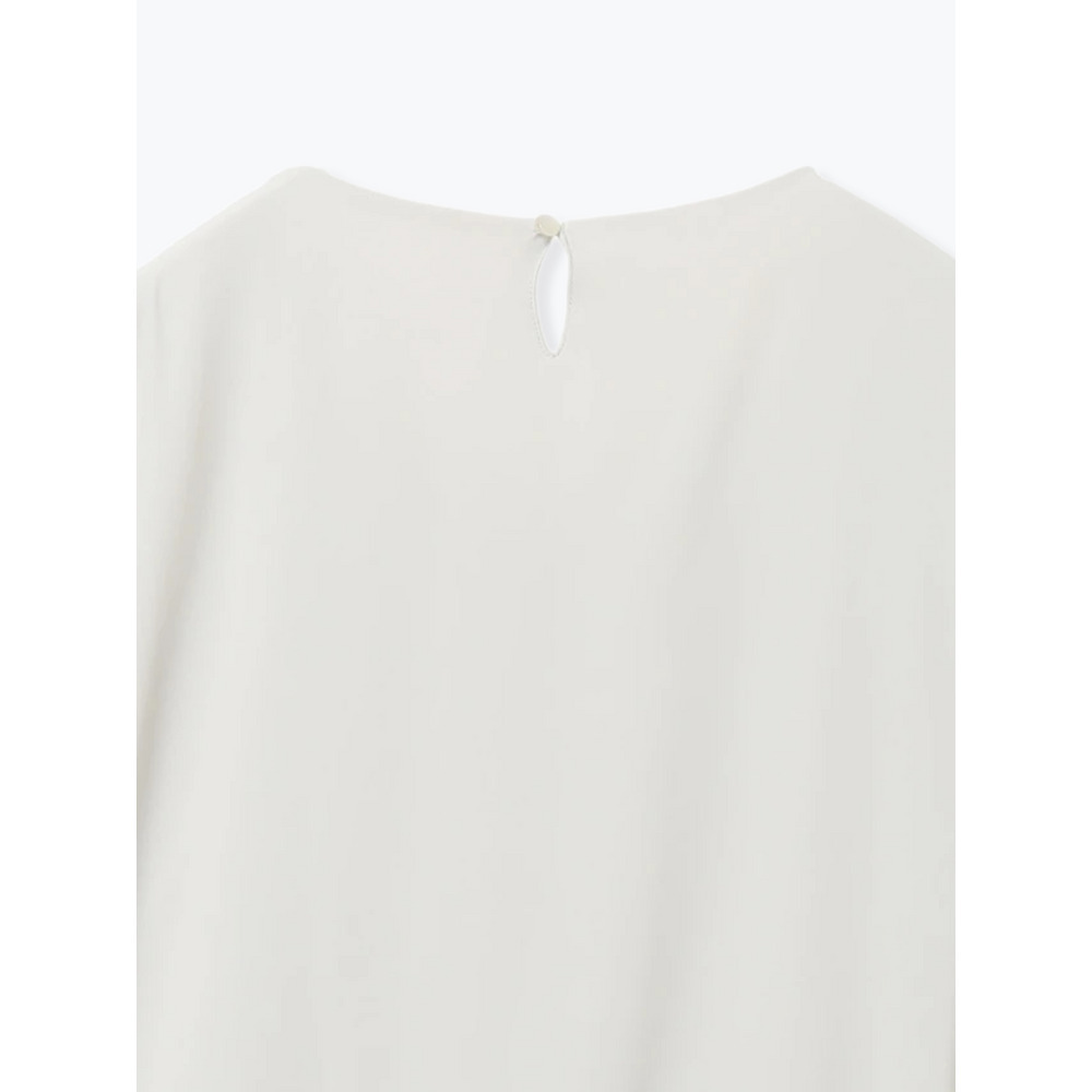 ラクケア アクセサリー付きタックバルーンブラウス6