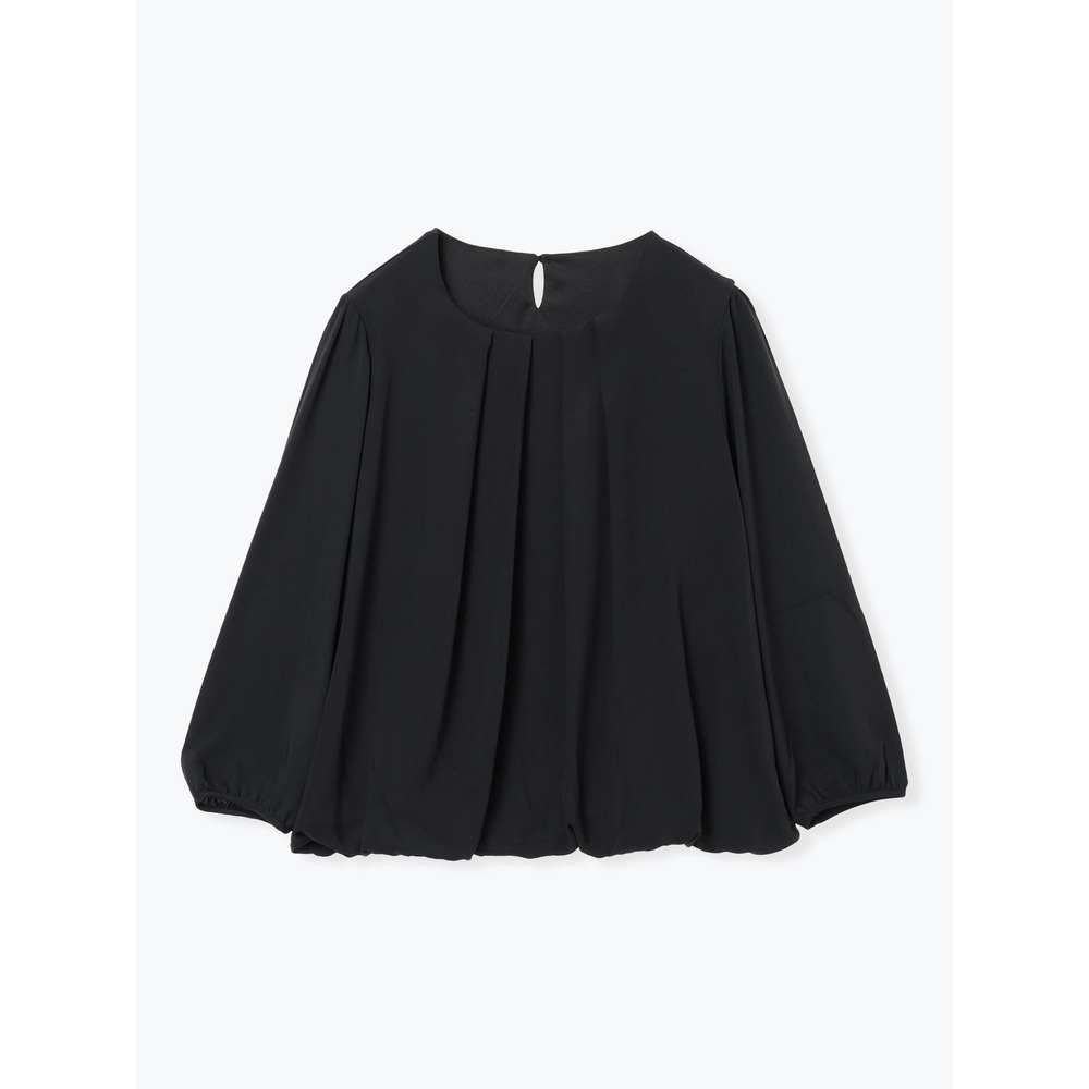 ラクケア アクセサリー付きタックバルーンブラウス9